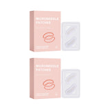 0.25mm Retinol Microneedle Eye Patches Mask Reduce Dark Circle & Eye Bags Anti-Aging Firming Patches Forehead & Smile Line Patch