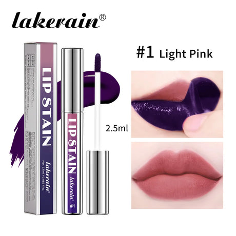 Peel Off Lip Stain 3 Colors Reveal Long Lasting Waterproof Pink Lip Tint Transfer Proof Non-stick Cup Lip Stain Women's Cosmetic