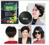 Pure Natural Herbal Hair Dye Shampoo 5 Minutes Change Hairs Color Non-irritating Repair Gray White Fashion Hair Care Women Men