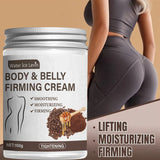 Caffeine Collagen Firming Cream - 100g, Contains Caffeine and Coconut Oil, Rich in Vitamin E, Fragrance-Free, Tightens and Lifts the Abdomen, Thighs, Buttocks, Arms, All Skin Types, Hypoallergenic, Whitening Effect