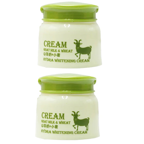 Goat Milk And Wheat Hydra Whitening Cream Skin Hydration Moisturizing Body for Dry & Sensitive Skin Anti-Aging Firming Cream