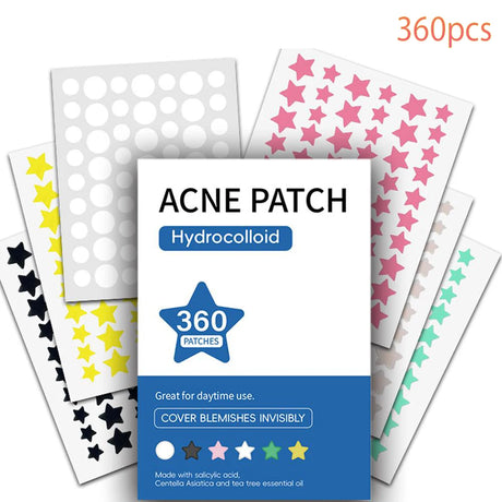 120 Counts Cute Colorful Butterfly Pimple Patches Acne Treatment Stickers Invisible Acne Cover Face Spot Pimple Patch Skin Care