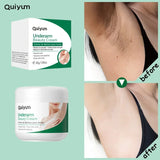 Quiyum Underarm Body Cream Armpit Legs Knee Elbow Cream Dull Remove Dark Spots Melanin Brighten Skin Care 30g