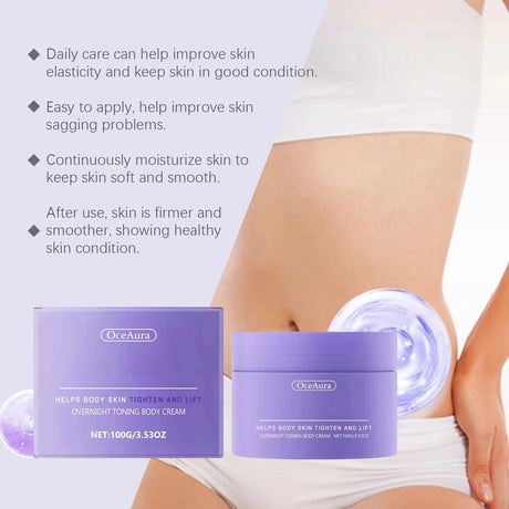 Body Shaping Cream Firming Lifting Moisturizer Skin Improving Sagging Tightens Skin Contours Smooth Massage Body Sculpting Cream
