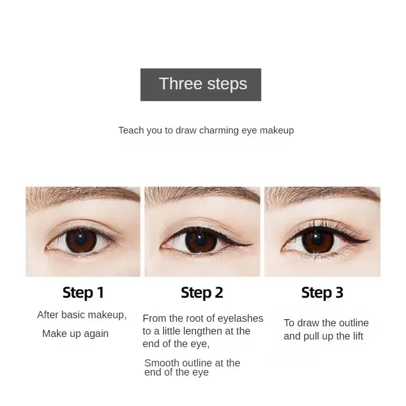 Matte Waterproof Long Lasting Liquid Eyeliner Pencil Sweatproof Quick Dry Easy To Wear High Pigment Eye Liner Pen Eye Makeup