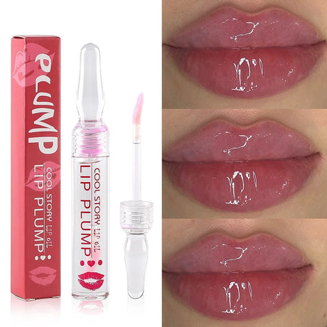 Lip Plump Serum Increase Lip Elasticity Instant Volumising Essential Oil Reduce Fine Lines Repair Nourish Sexy Beauty Lip Care