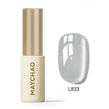MAYCHAO 5ML Gel Nail Polish 9D Laser Diamond Glitter Cat Eye Gel Semi-Permanent Soak Off UV LED Gel Nail Manicure Tools Nail Art