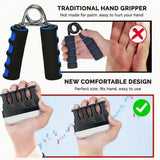 1  grip strength trainer that enhances finger strength by simulating rope tension resistance, suitable for home office exercises