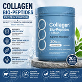 Collagen Peptides Powder Hydrolyzed Protein Unflavored Easy Mix Daily Beauty Nutrition Supplement High Protein Collagen Powder