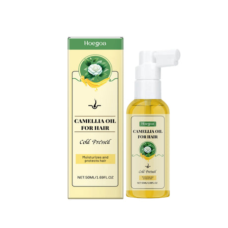 Repairing Camellia Hair Oil Spray For Dry Damaged Frizz Control Nourishing Conditioner With Camellia Seed Oil Hair Treatment