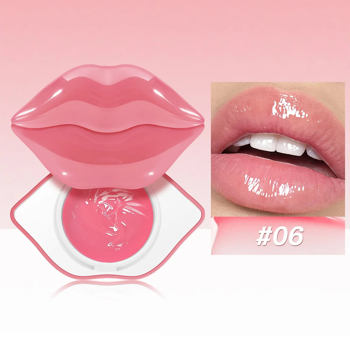 Korean Lip Sleeping Mask Overnight Hydration Repair Balm For Dry Chapped Lips Care Beauty Treatment Gel