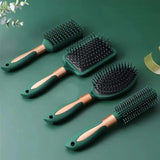 Anti-Static Oval round Air Cushion Comb Scalp Massage Exfoliating Tool for Salon SPA Professional Hair Styling Care Accessory