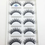 Natural 3D Mink False Eyelashes, Soft Wispy, Fluffy Eye Faux Lashes, Make Up Eyelash, Beauty Cat Cilios, 5 Pairs, 15 Styles