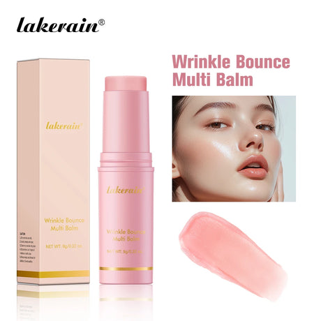 Moisturizing Wrinkle Bounce Multi Balm Stick Deep Hydrating Facial Skin Long-lasting Brightening Collagen Cream Korean Cosmetics