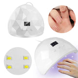 Nail Dryer Lamp UV Nail Polish Lamp Gel Curing Polishing Lamp for Gel Nails Gel Nail Polish Curing Dryer Home Salon Tool