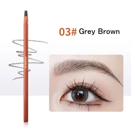 Matte Hard Eyebrow Pen Microblading Brows Definer Enhancers Easy To Apply Pencil Permanent Natural Waterproof Eyebrows Paint