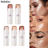 [Natural Glowup] 1pc Glowup Highlighter Stick | Natural Brightening Face Contour & Highlight Makeup, Medium Coverage, Buildable