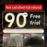 Gray To Black Hair Oil Reduces Premature Graying  Nourishes Follicles Restores Natural Black Pigment Darkening Gray/white Hair
