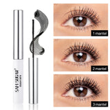 Colorful Slender Mascara Waterproof Fast Drying Curling Eyelashes Multicolor Lashes Makeup Long Lasting Blue Green Cosmetics