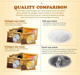 10 Pairs Gold Collagen Crystal Eye Mask Skincare Under Eye Patches Firming Moisturizing Nourishing Eye Skin Care Products
