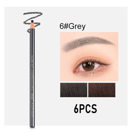 Waterproof Eyebrows Pencil Microblading Peel Off Pull Roll Paper Eyebrow Pencil Set Permanent Makeup Dermatograph Pencil