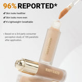 BEAUTY GLAZED Full Coverage Liquid Concealer,Covers Under Eye Dark Circles & Blemishes,Long-Lasting Waterproof