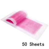 5/10/20/50 Sheets Green Professional Hair Removal Wax Strips Depilation Double Sided Wax Paper For Bikini Leg Body Face Useful