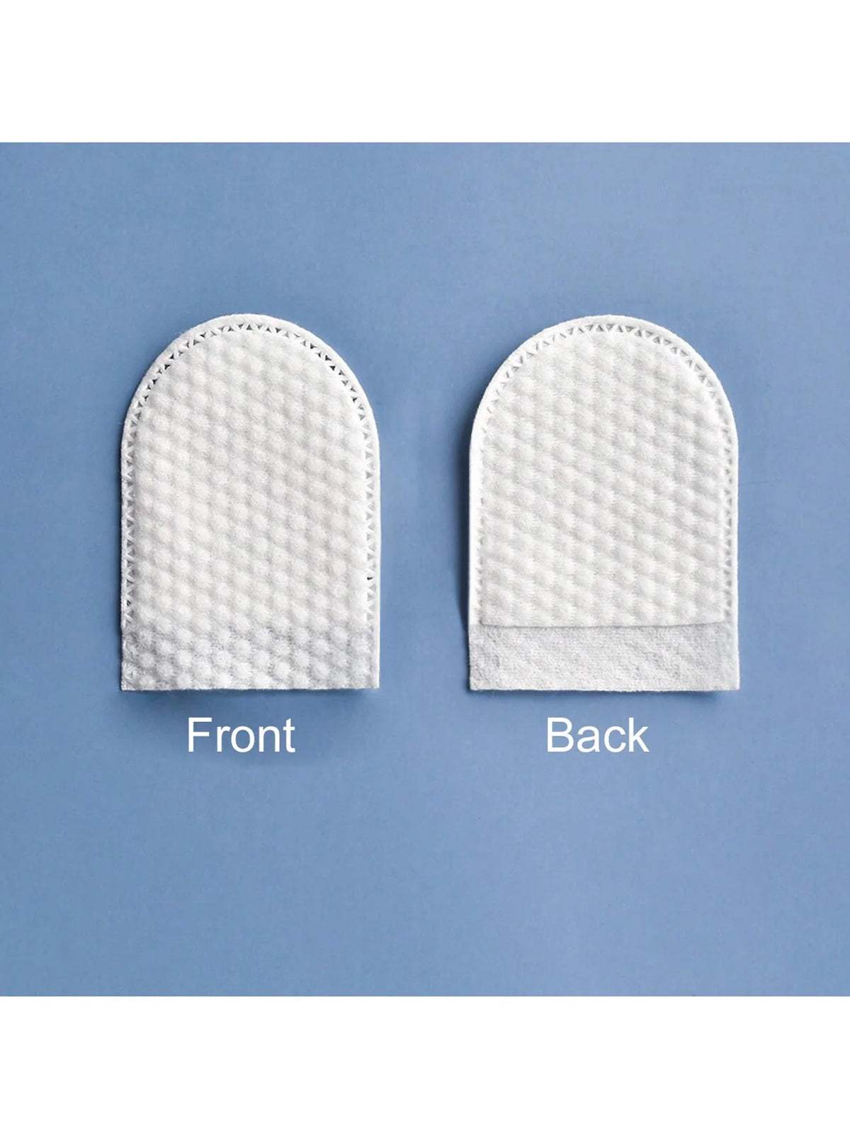 30Pcs/50Pcs/100Pcs Disposable Finger-Glove Type Makeup Remover Cotton Pads, U-Shaped Non-Woven Fabric, Double-Sided Pocket-Style, Soft and Lint-Free, Effective Makeup Removal