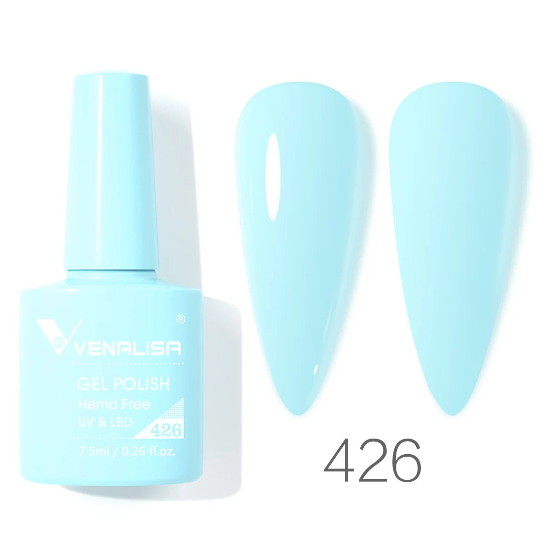 VIP5 Venalisa Nail Gel Polish Jelly Color HEMA/TPO FREE Nude Pink Semi Permanent Soak Off UVLED Gel Polish Sparkle Gel Varnish