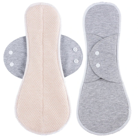 2pcs Heavy Flow Women Menstrual Pads Quick-Dry & Highly Absorbent Sanitary Pads Large Size Soft Comfortable Fit Panty Liners