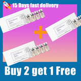 Korean Anti-Aging Microcrystalline Essence Kit with Facial Roller Tool 4*5ML Skin Renewal Facial Skincare