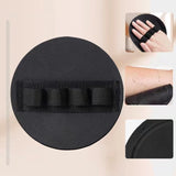 Black Body Exfoliating Bath Scrubbing Shower Brush Dead Skin Remover Bathing Tools Circular Painless Bath Towel PVA Material