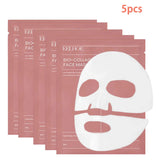 Bio-Collagen face Mask Hydrating Overnight Hydrogel Moisturizing Facial Mask VC Whitening Anti aging Skincare 1/2/5pcs