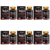 Googeer Maca Capsules with Maca Panax Ginseng and Ashwagandha Supports Energy and Endurance 60 Capsules