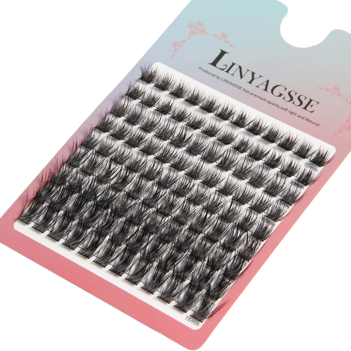 Cluster Lashes 72 Individual Lashes Clusters Eyelash Extensions False Eyelashes DIY Wispy Fluffy Lash Extension Mix 10-16mm