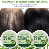 Rosemary Shampoo Soap: Deep Cleansing, Moisturizing and Nourishing, Scalp Relief and Oil Control, Hair Growth and Care, Daily Sh