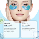 60PCS Retinol Eye Masks Firming Eye Bags Anti Dark Circles Fine Lines Removal Moisturizing Anti Wrinkle Skin Care Eye Patches