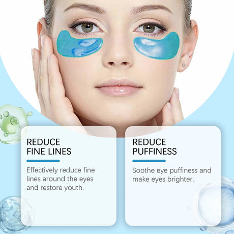 60PCS Retinol Eye Masks Firming Eye Bags Anti Dark Circles Fine Lines Removal Moisturizing Anti Wrinkle Skin Care Eye Patches