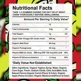 Apple Cider Vinegar Gummies with Vitamins B9, B12 and Organic Beetroot Extract to Support Healthy Weight Management