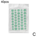 35/40Pcs Colorful Cute Star Heart Shaped Acne Treatment Sticker Invisible Acne Cover Pimple Patch Skin Care