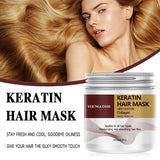 250G Keratin moisturizing smooth hair mask professional hair care,Repair Damage Frizz Tangles Anti Dryness Soft Smooth Shiny