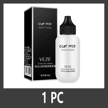 Matte Face Liquid Foundation Goat Milk Cream Natural Whitening