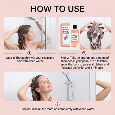 Volumizing Refreshing Shampoo Gentle Frizz Control Smooth Clean Scalp Care Lightweight Nourishing All Hair Types Daily Wash