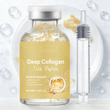 Silk Peptide Ampoule | Anti-Aging Serum with Collagen & 30 Peptide Complex for Intensive Lifting, Skin Tightening & Firming