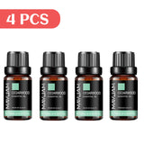 MAYJAM 4 Bottles Essential Oils Jasmine Lavender Eucalyptus Vanilla Sandalwood Frankincense Sweet Orange Patchouli Juniper Oil