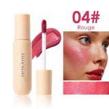 Blush Highlighter Stick Face Liquid Blusher Natural Cream Cheek Eye Tint Peach Blush Contour Brighten Cheek Rouge Cosmetics