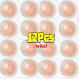 2-24PCS Invisible Self Adhesive Chest Paste Reusable Sticker Breast Petal Strapless Lift Up Bra Pad Silicone Petal Nipple Cover