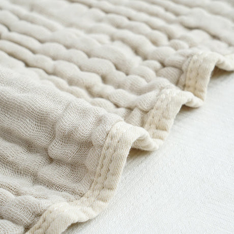 6PCS Muslin Baby Towel Set,Solid Color Multipurpose Face Towels Washcloths,Burp Cloth Feeding Bibs Cozy Soft Cloth Wipes