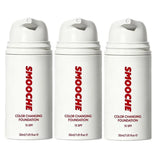 30ml SMOOCHE Color Changing Foundation - Self-Adjusting Shade, Covers Imperfections & Fine Lines for Flawless Natural Look