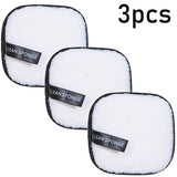 1/3pcs Reusable Discs Makeup Remover Wipe Cotton Pads Microfiber Makeup Face Towel Cloth Washable Sponge Skin Care Cleaning Puff